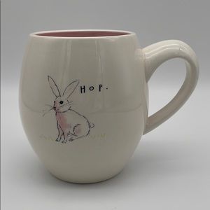 Rae Dunn Artisan Collection Bunny Rabbit Hop Mug